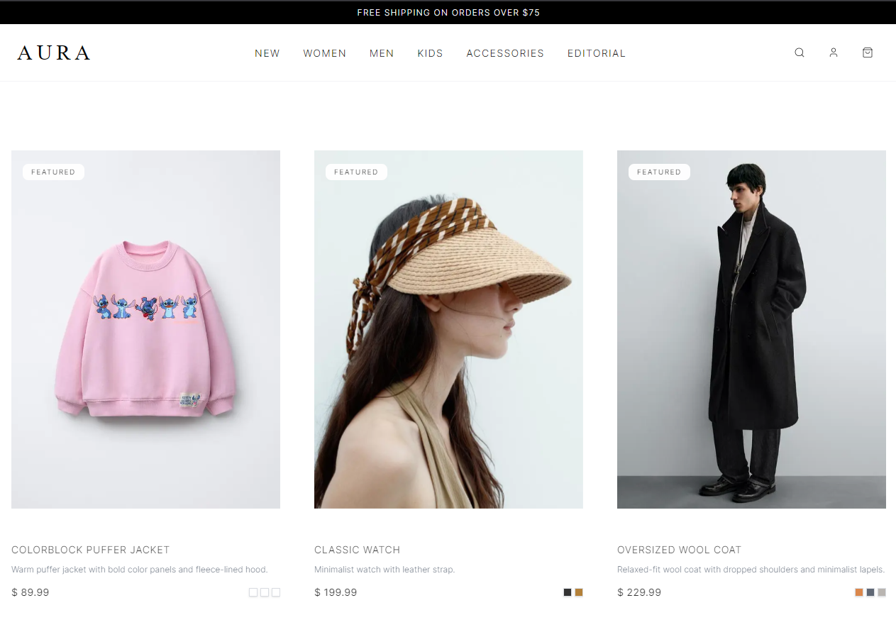 Aura Store — screenshot 2 of 3